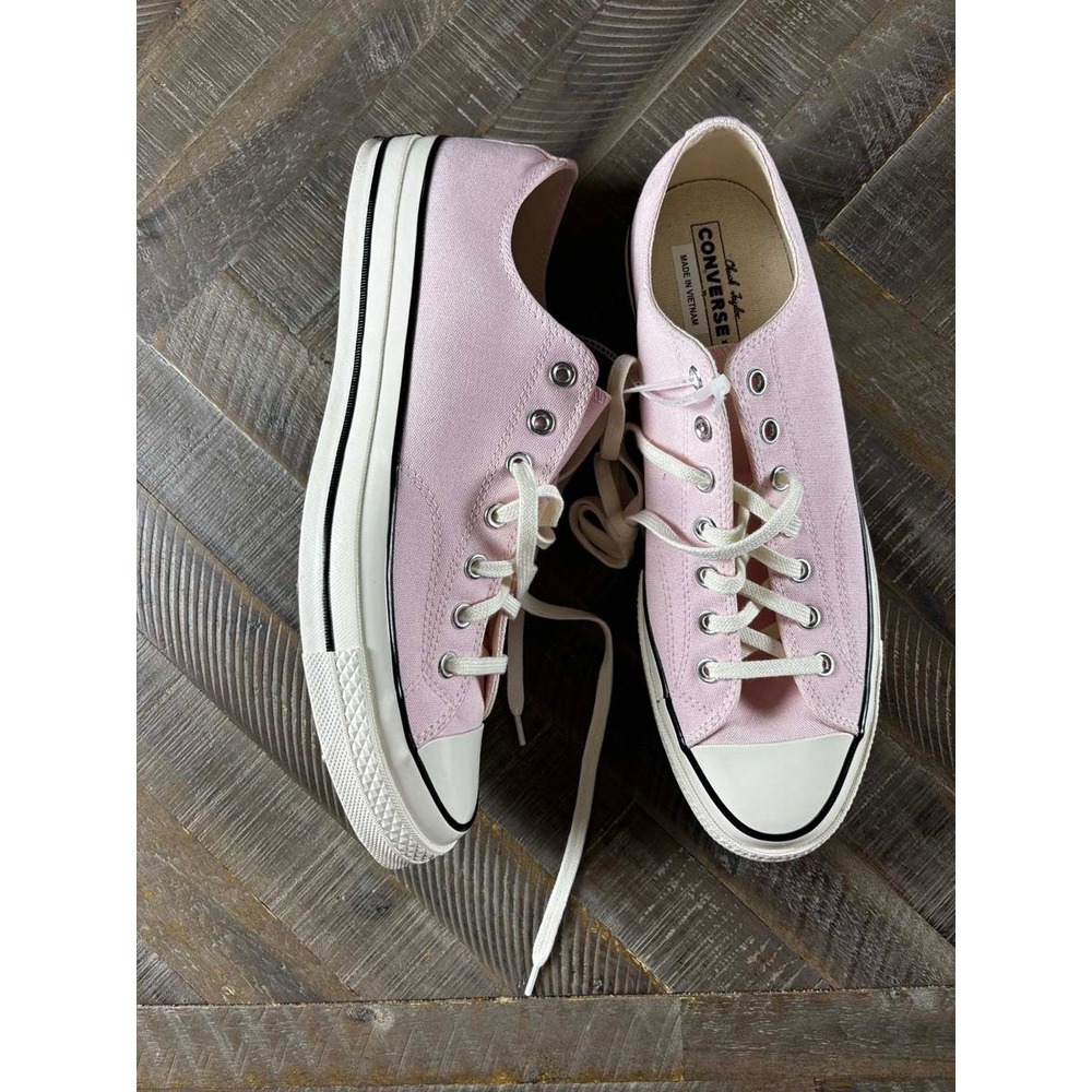 Converse Chuck Taylor All Star 70 Low Mens 13 Pink Canvas Sneakers 164951C NEW
